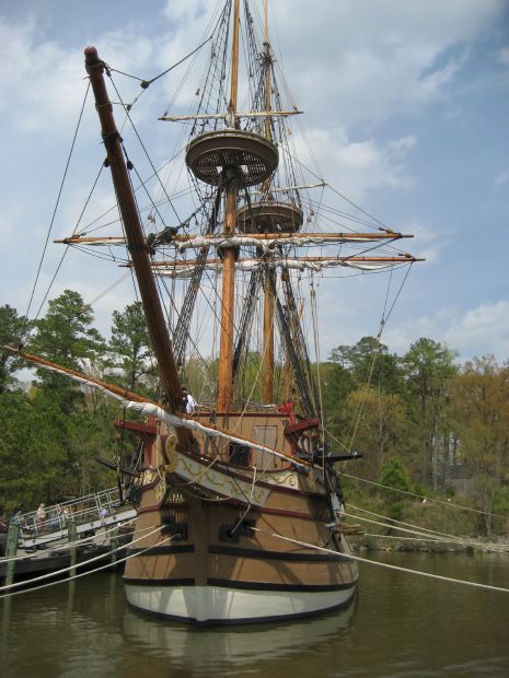First Ship at Jamestown